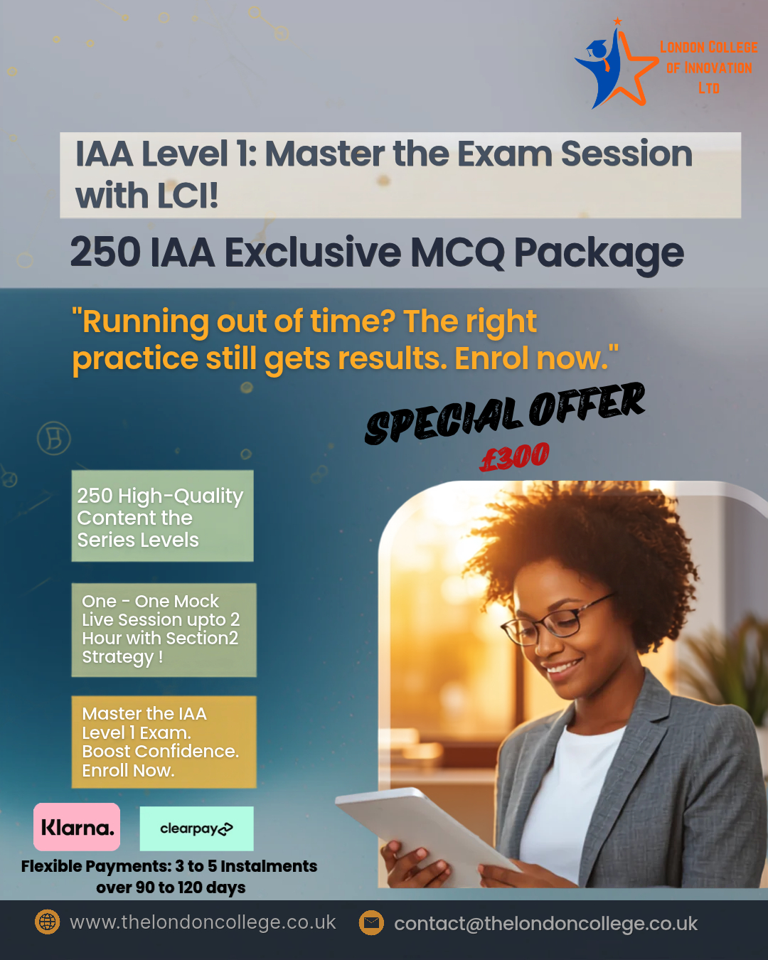 IAA Level 1: Master the Exam Session with LCI